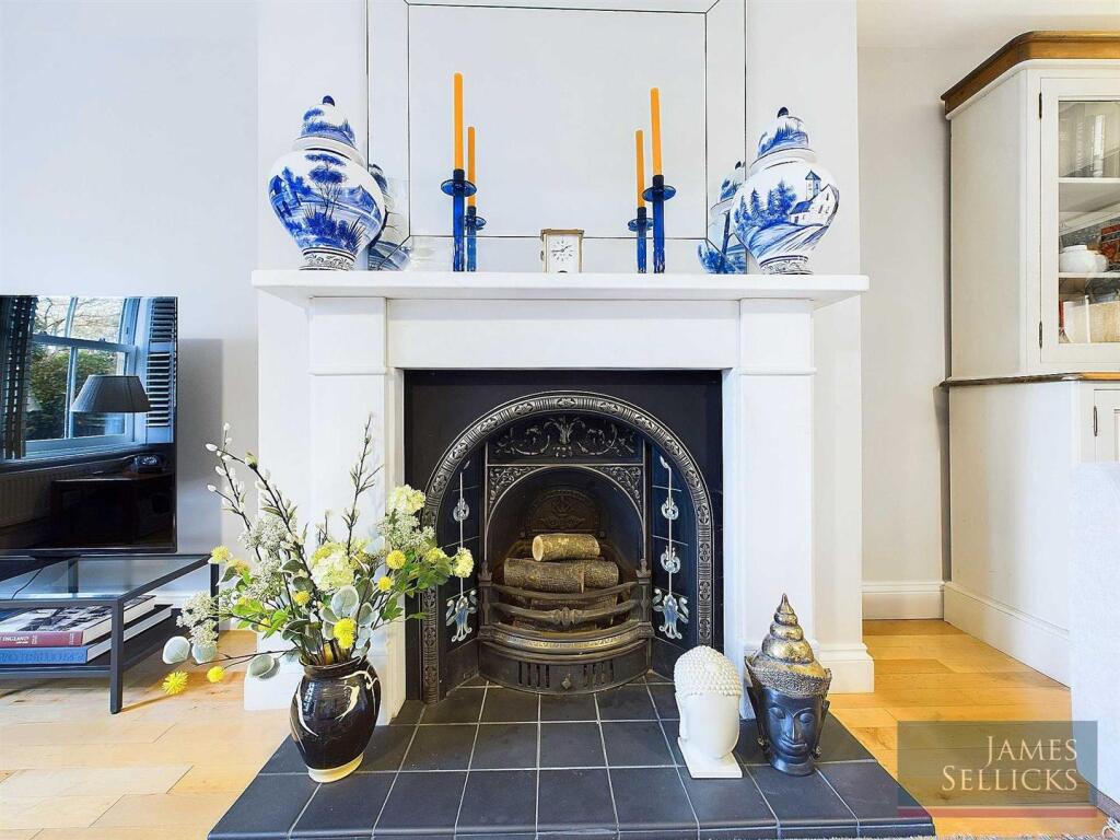 Feature fireplace