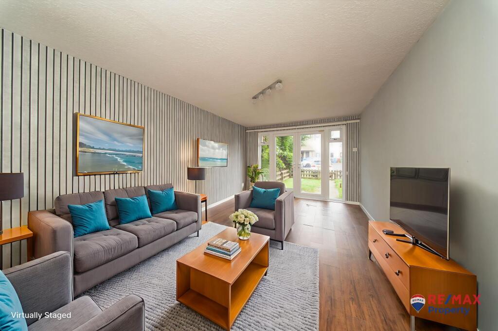 Virtually Staged Lounge