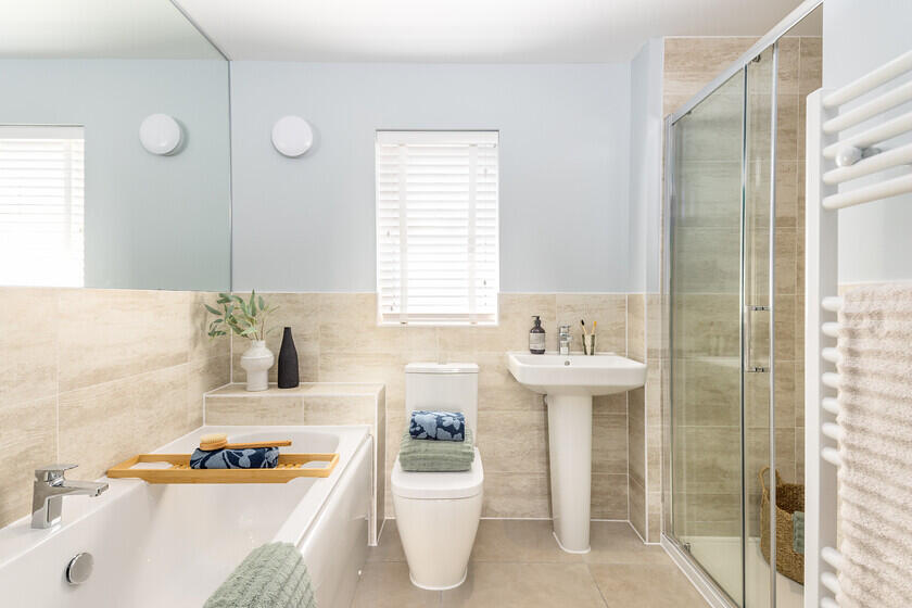 Bathroom in the 4 bedroom Avondale home