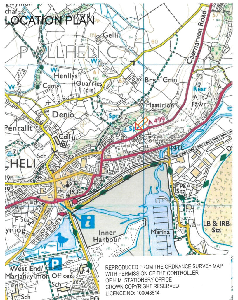 Location Plan - Glandon Land