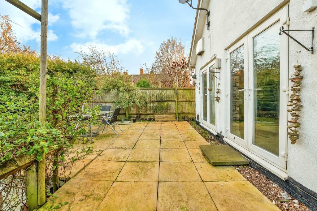 Patio To Rear
