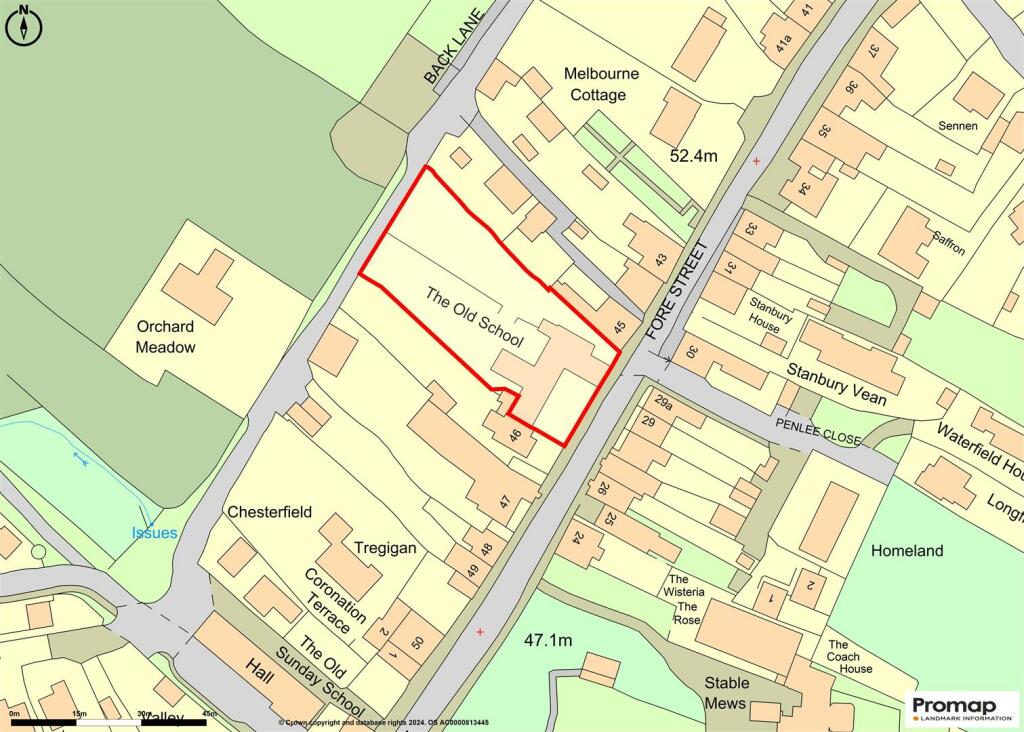 The Old School Tregony Promap.jpg