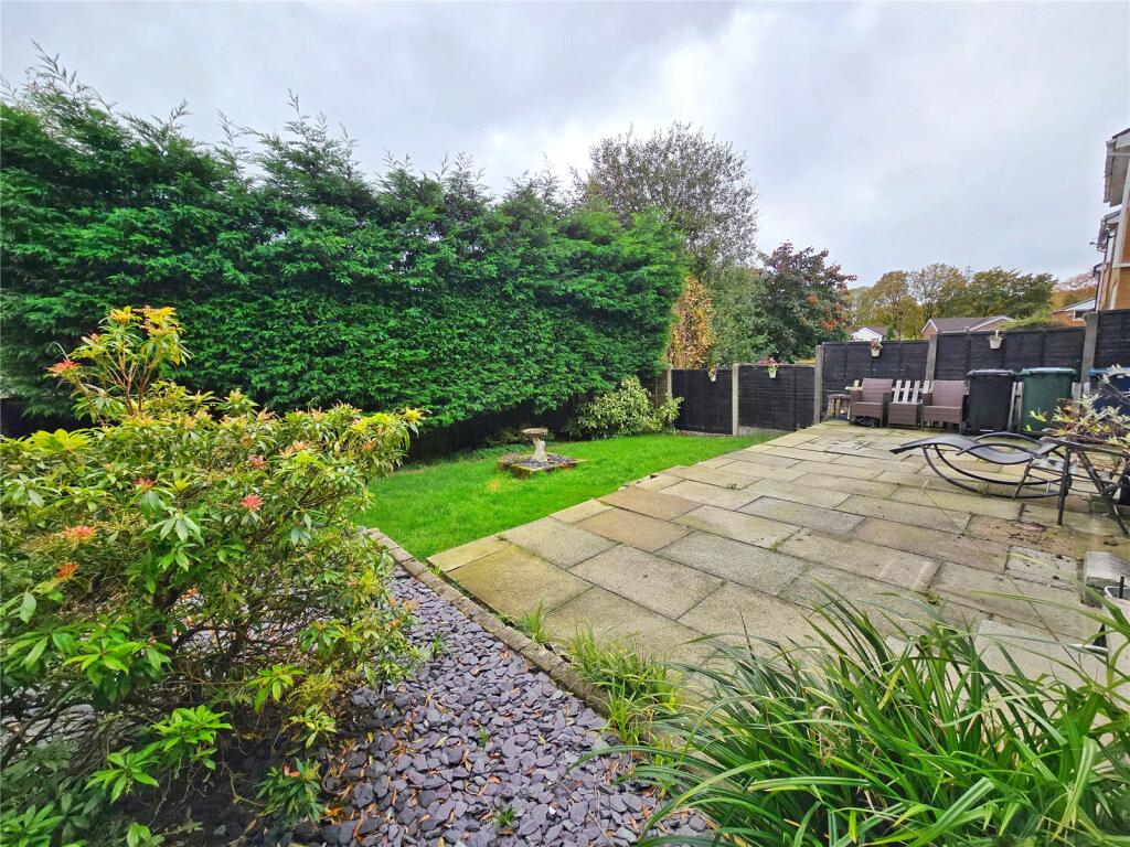 Rear Patio &amp; Lawn