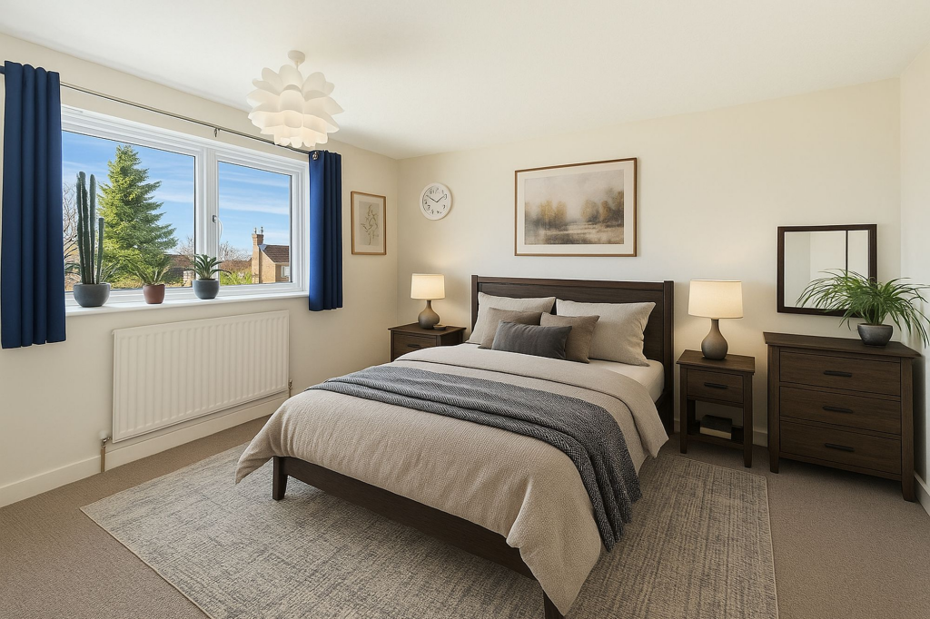 Bedroom One(Virtually Furnished)