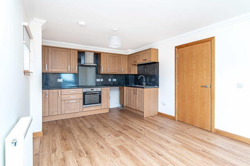 Lounge with open plan Kitchen