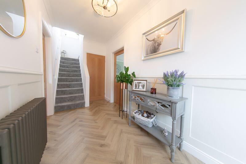 Entrance hallway &amp; stairs