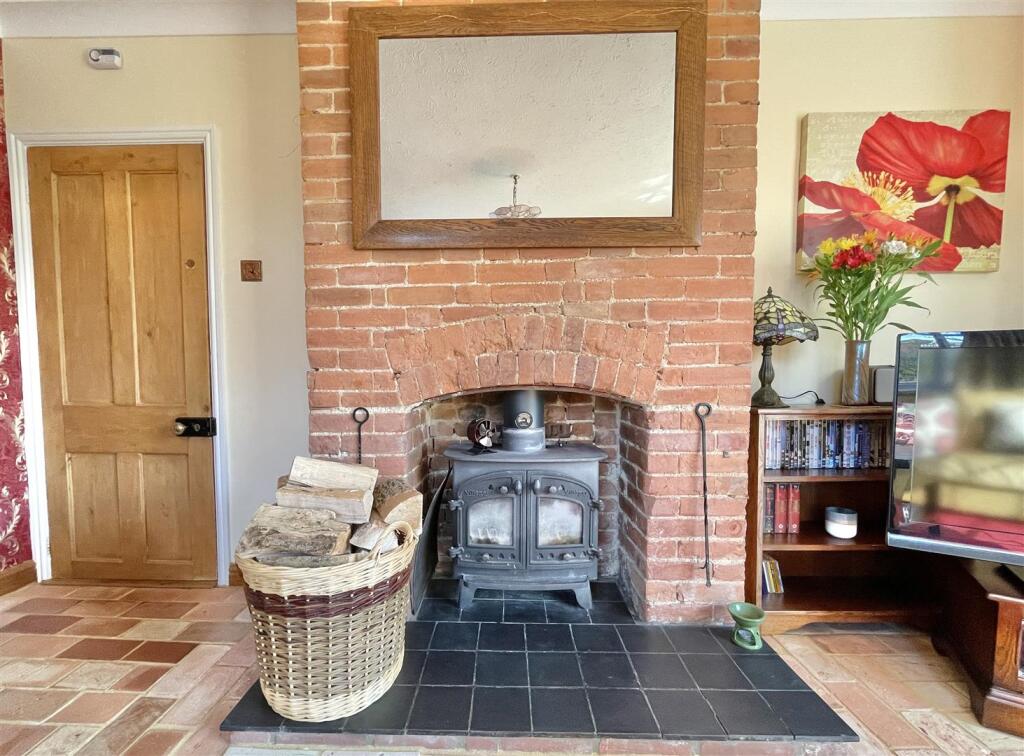 living Room wood burner