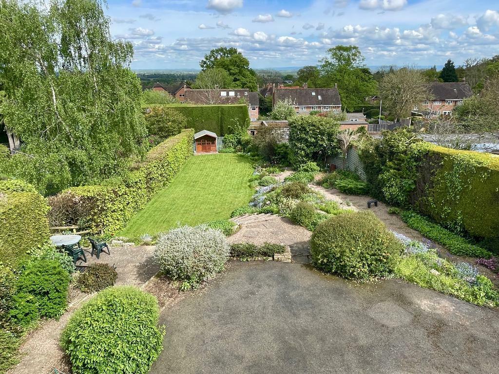 Easy to maintain garden with views