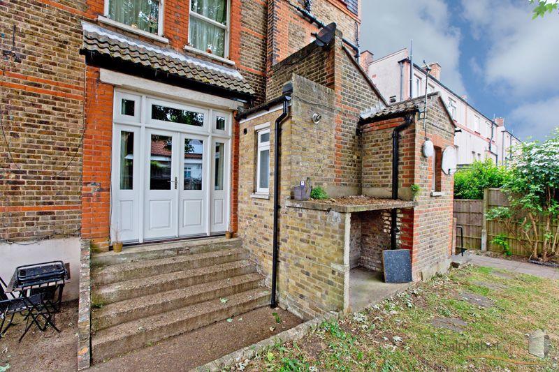French doors leading to garden