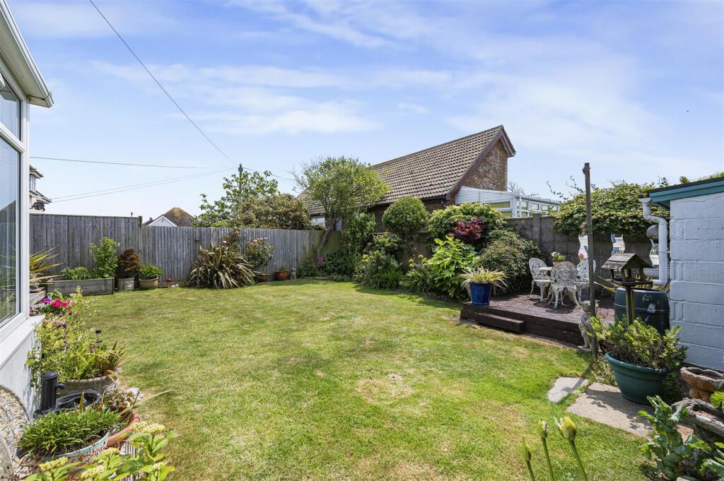 South Facing Rear Garden