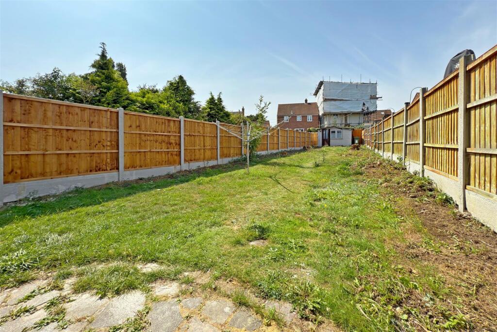 Rear Garden - West Facing