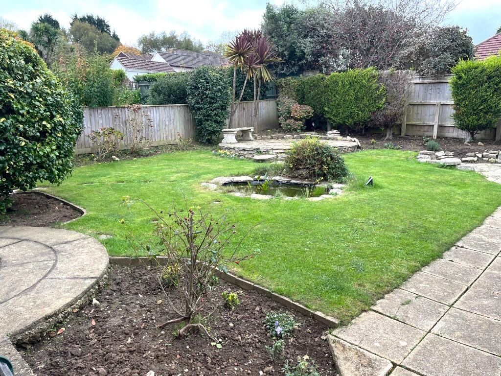 Rear garden