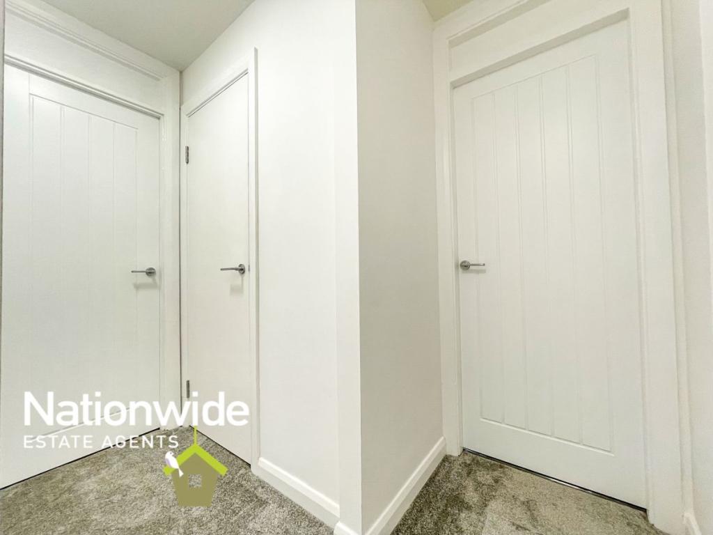 Hallway looking at L