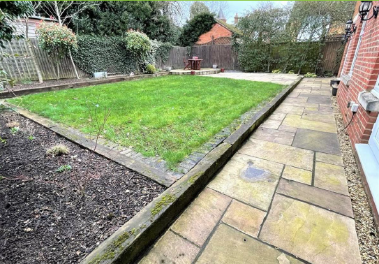 Rear garden