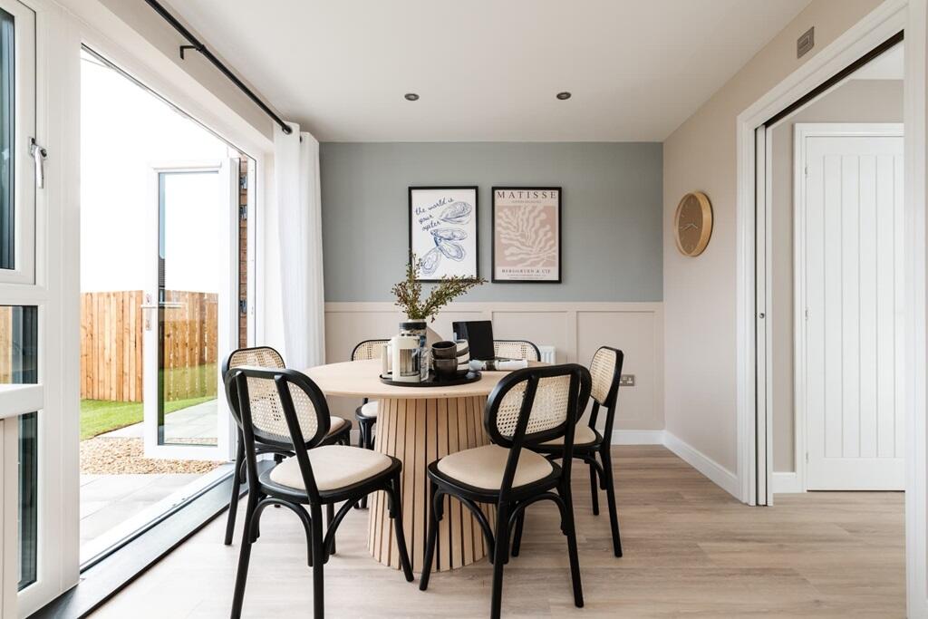 French doors lead to the rear garden