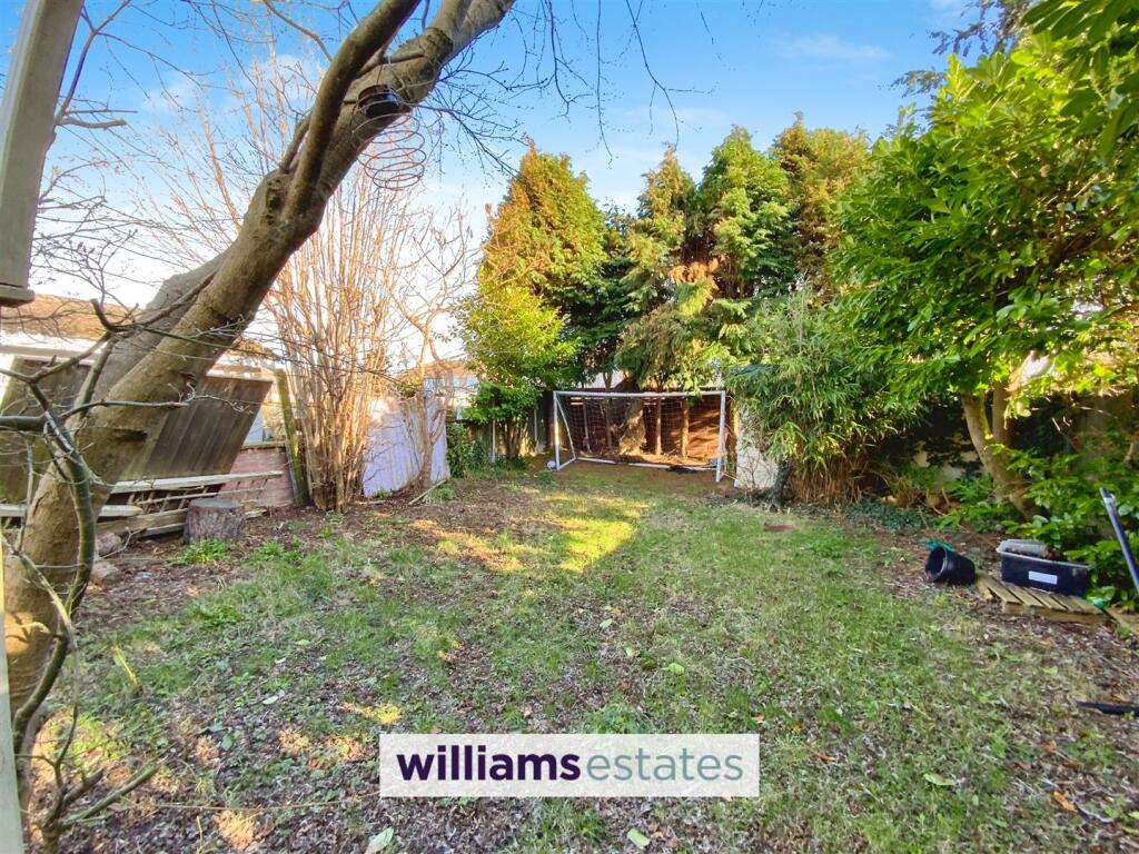 rear lawn area