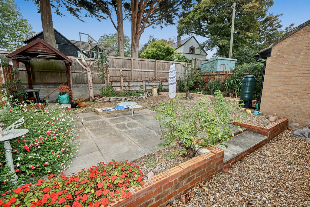 Rear garden