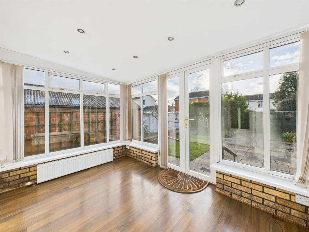 Upvc conservatory: