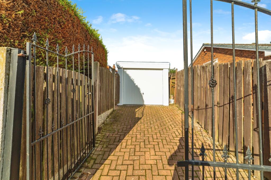Driveway and Garage