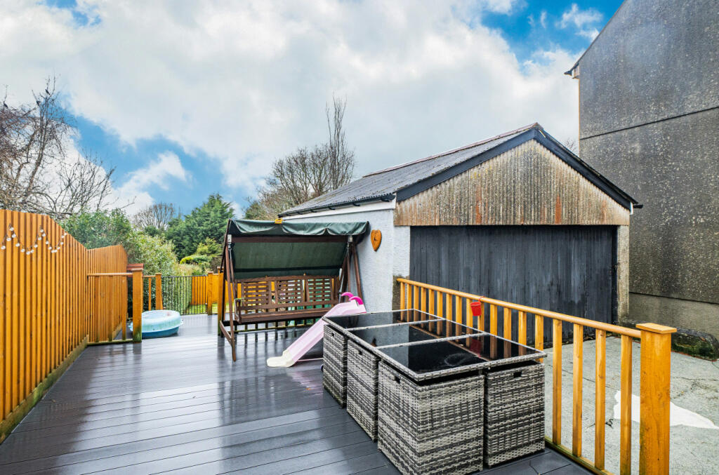 Decked Area/Garage
