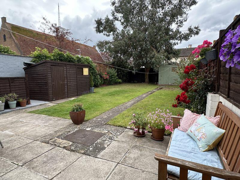 Rear garden