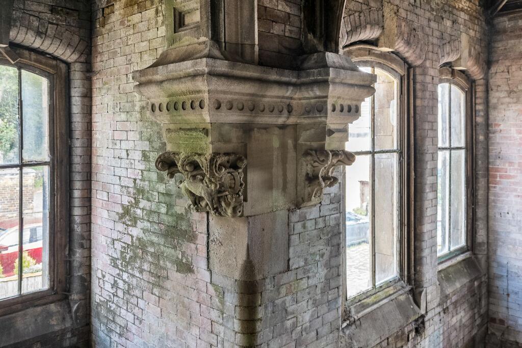 Hand Carved Stone Capital