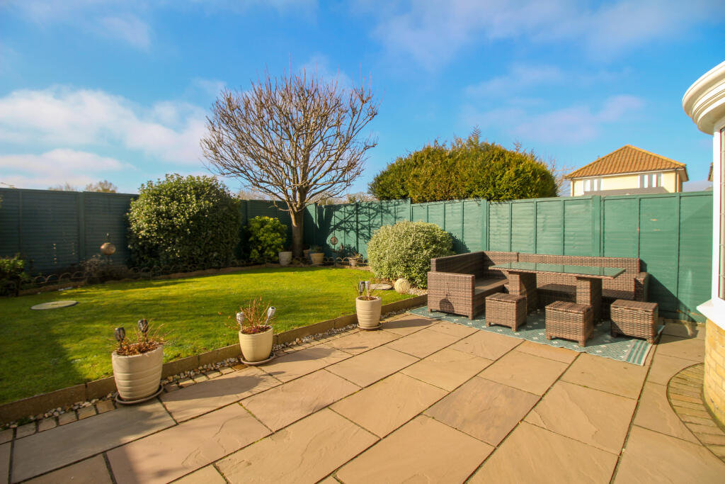 Rear garden
