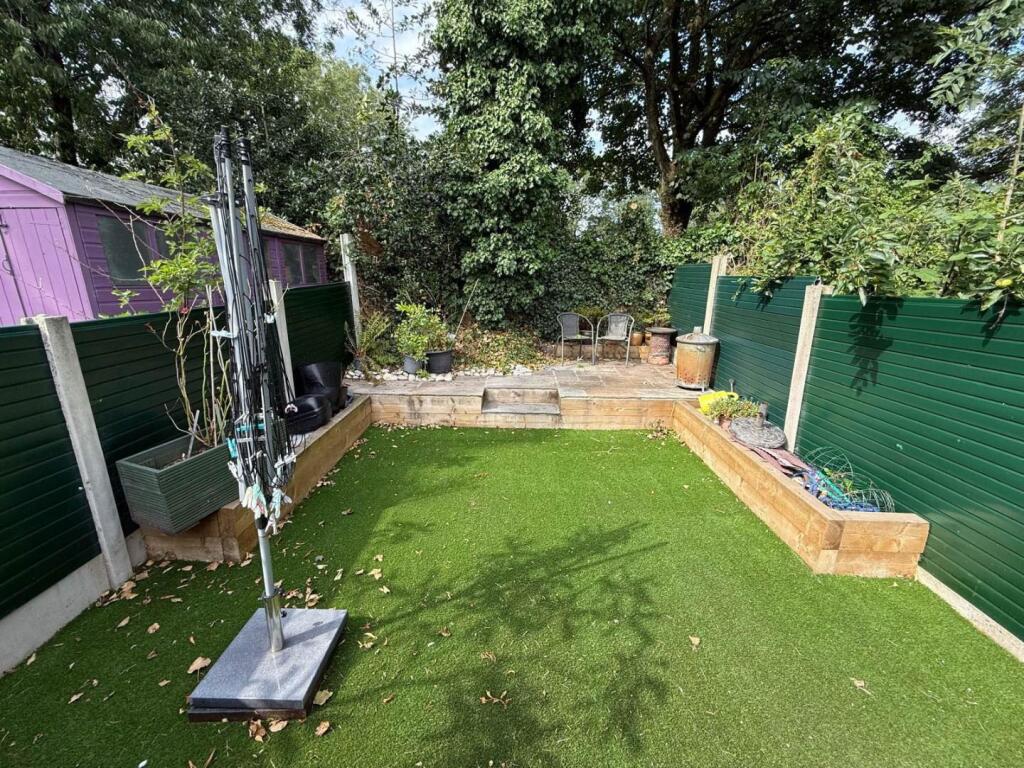 Outside - Low Maintenance Patio Garden