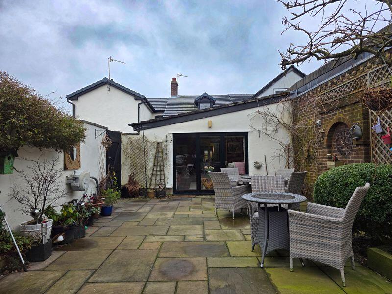 Rear Elevation &amp; Patio