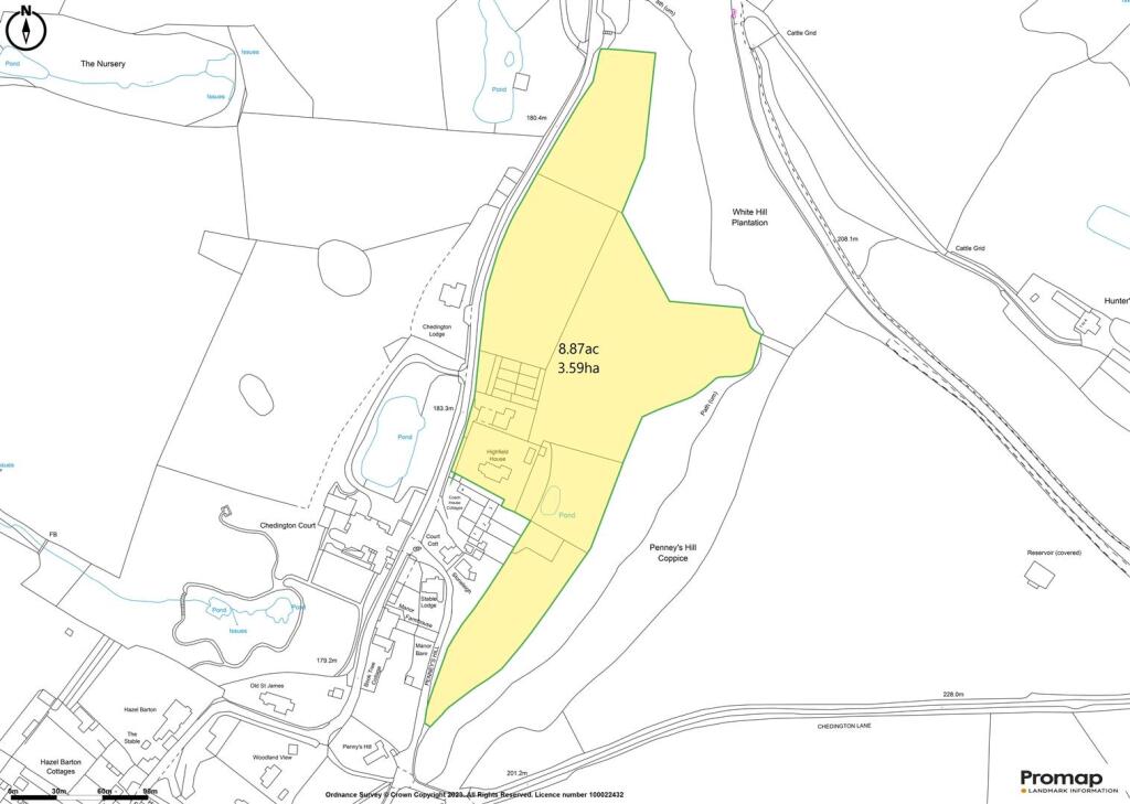 Highfield House land plan
