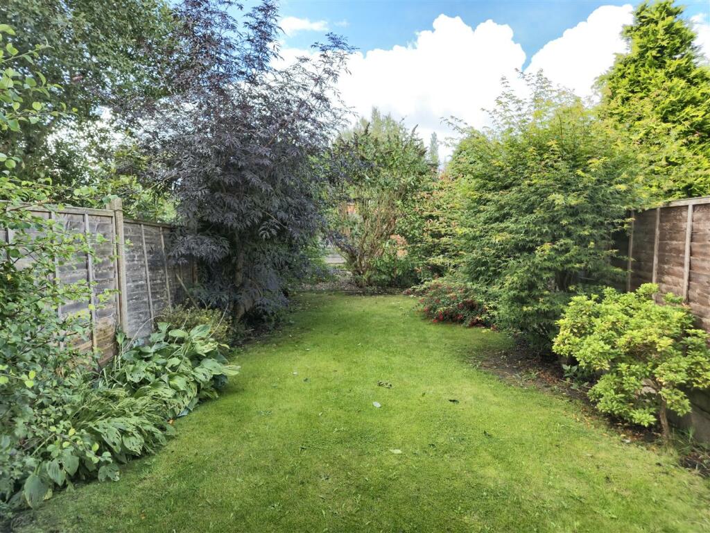 Private Rear Garden