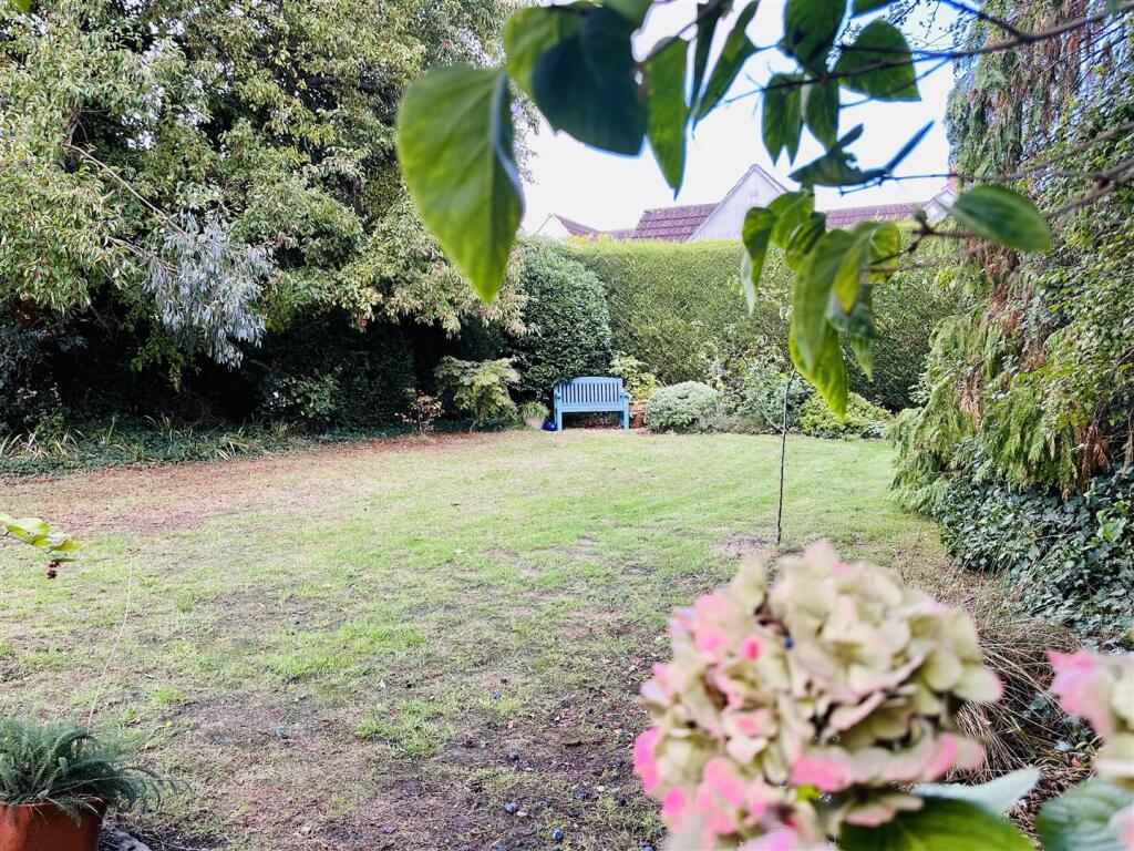 Rear garden