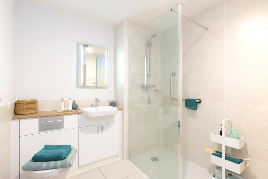 Typical shower room  