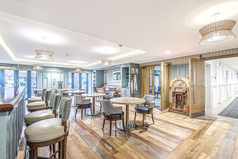 Bar within restaurant