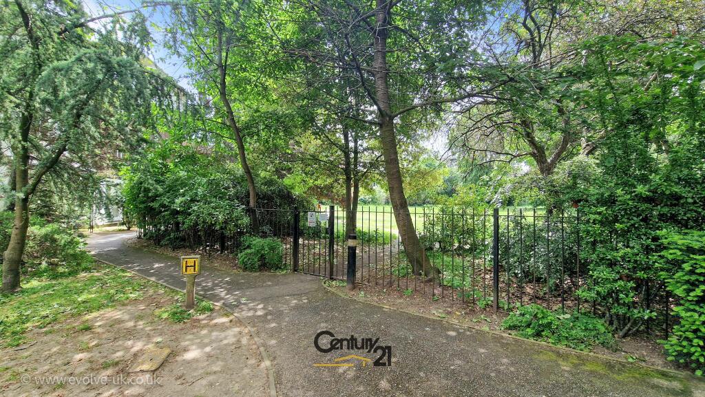 private park entrance 