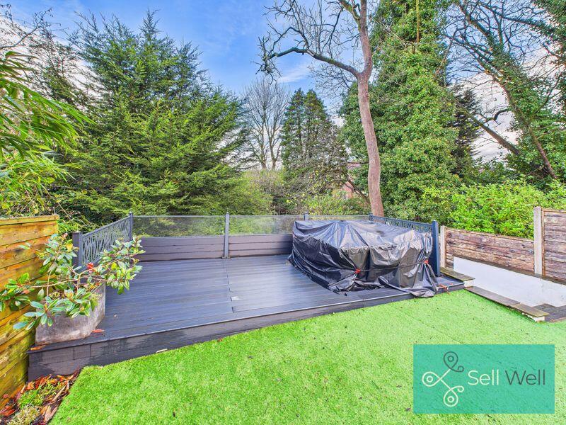Raised Decking / Hot Tub Area