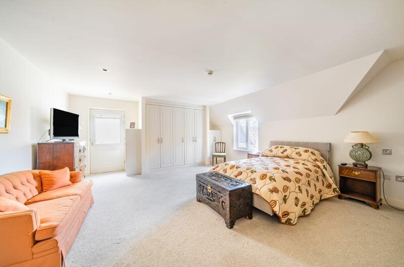 Master bedroom with fitted wardrobes ...