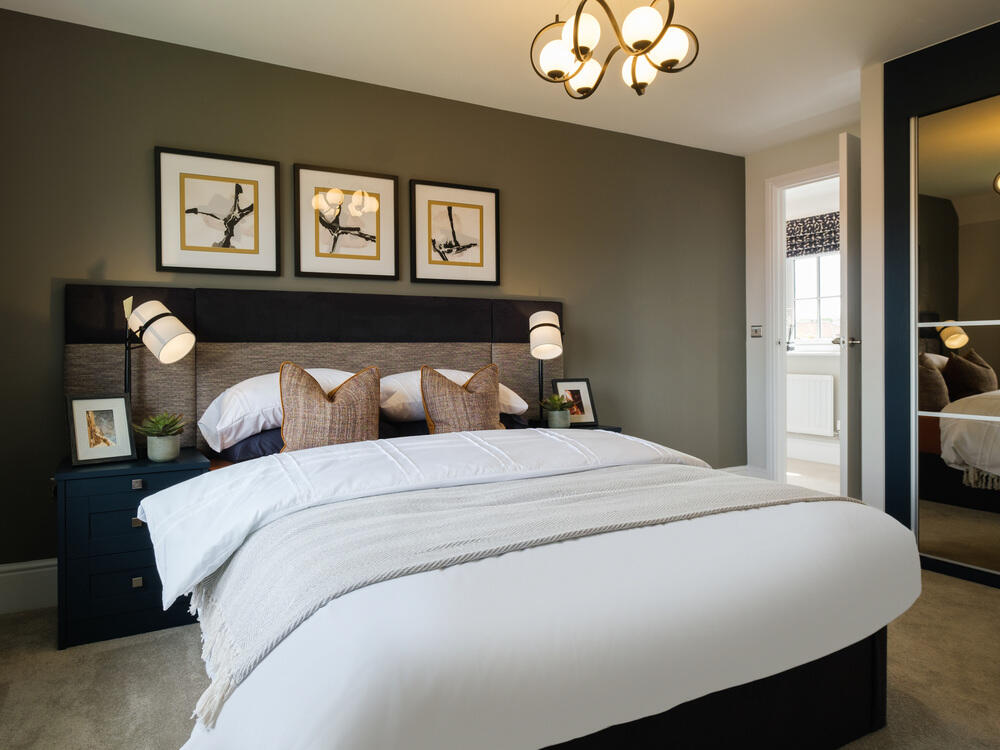 Bedroom 2 of the Sunningdale, a 4 bedroom house