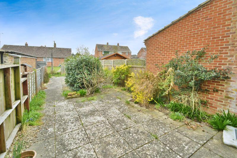 Rear garden
