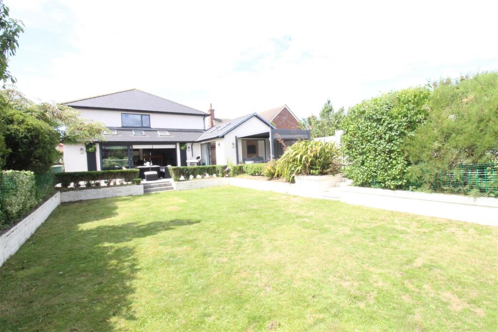 Rear Garden House View