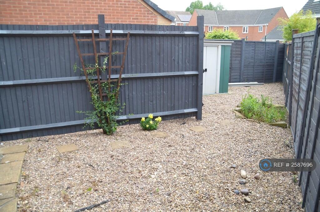 Rear Garden And Small Store Shed