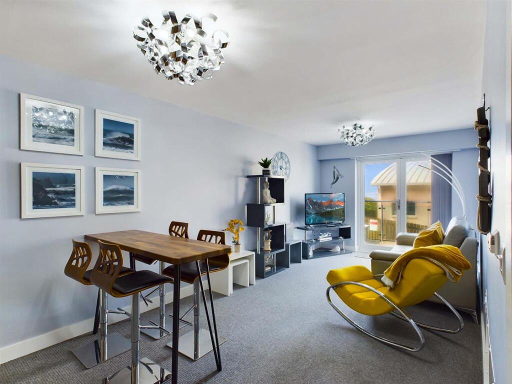 Apartment 8, Ocean 1 - Open plan lounge, kitchen a