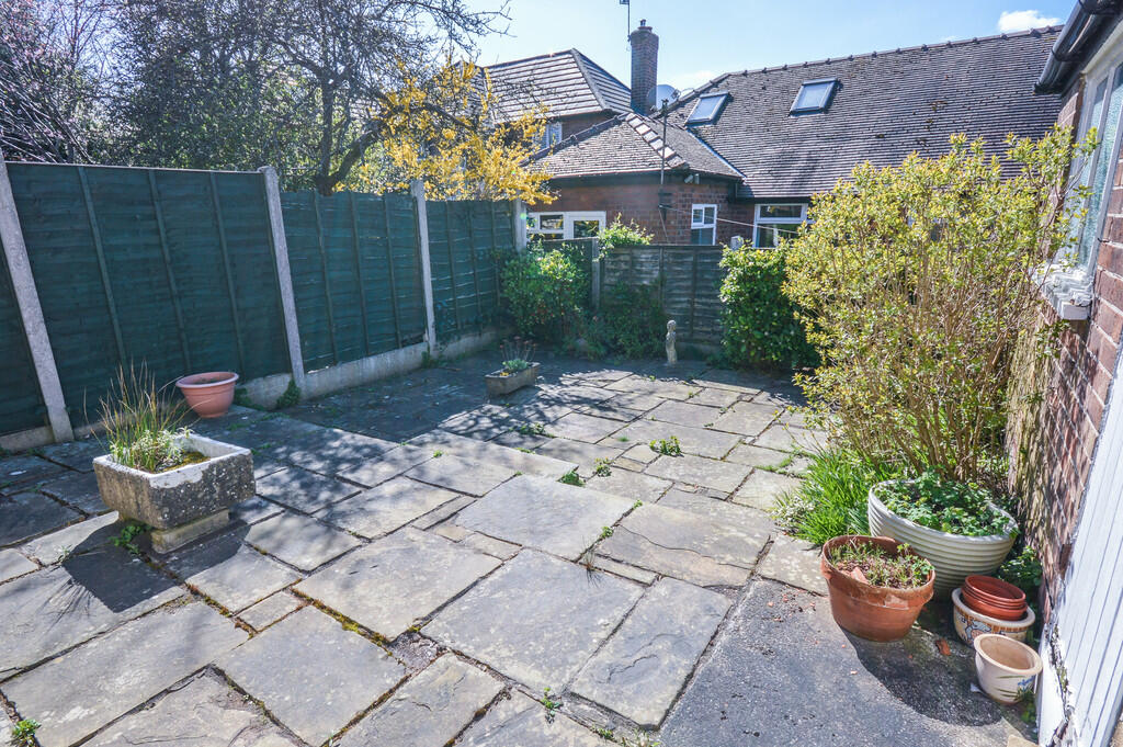 Rear Patio Garden...