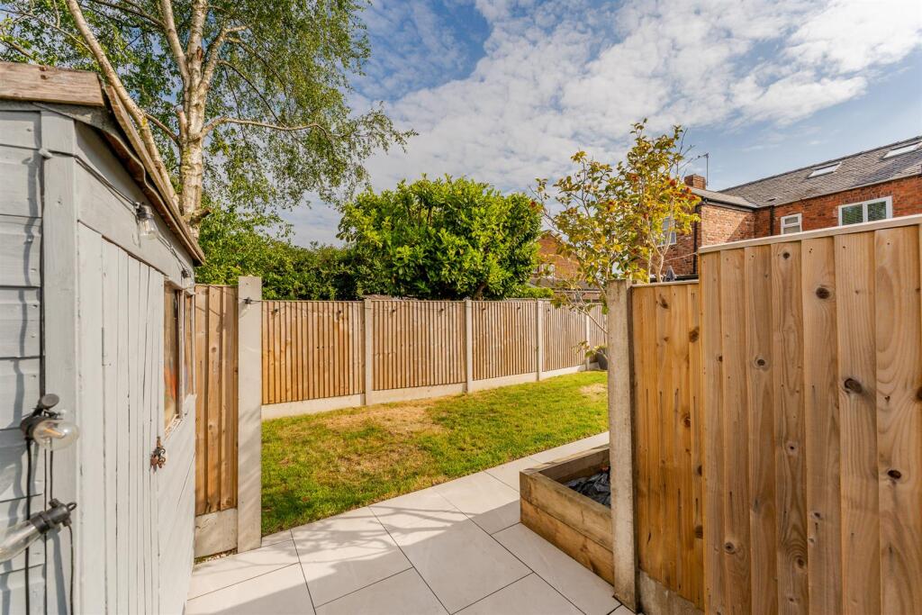 Sun-Trapped Rear Garden