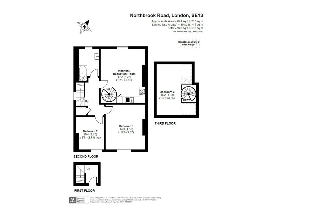 Flat 10 Ignatious House 17-19 Northbrook Road, Lewisham, London SE13 5QT