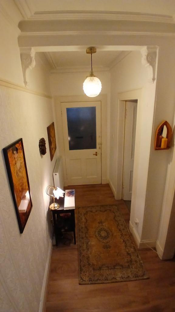 Corbels in hallway