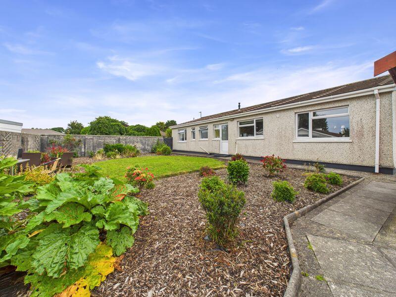 rear elevation and garden