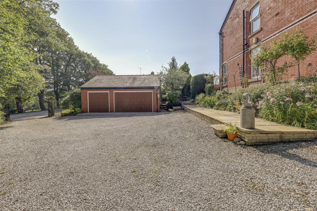 Parking and Triple Garage