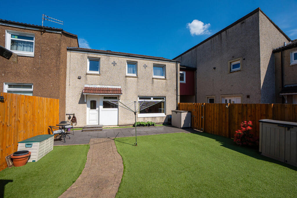 Rear of Property