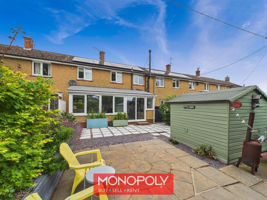 Rear Garden and Shed